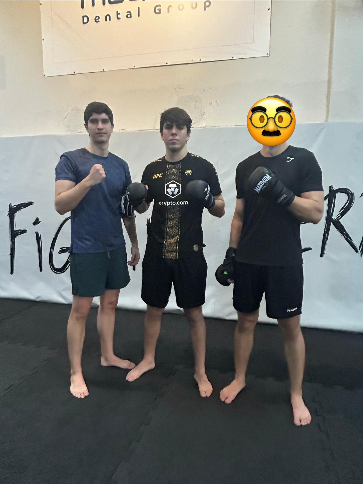 Cedric, Marcelo e Otavio, fundadores da Brabo Power, em São Paulo